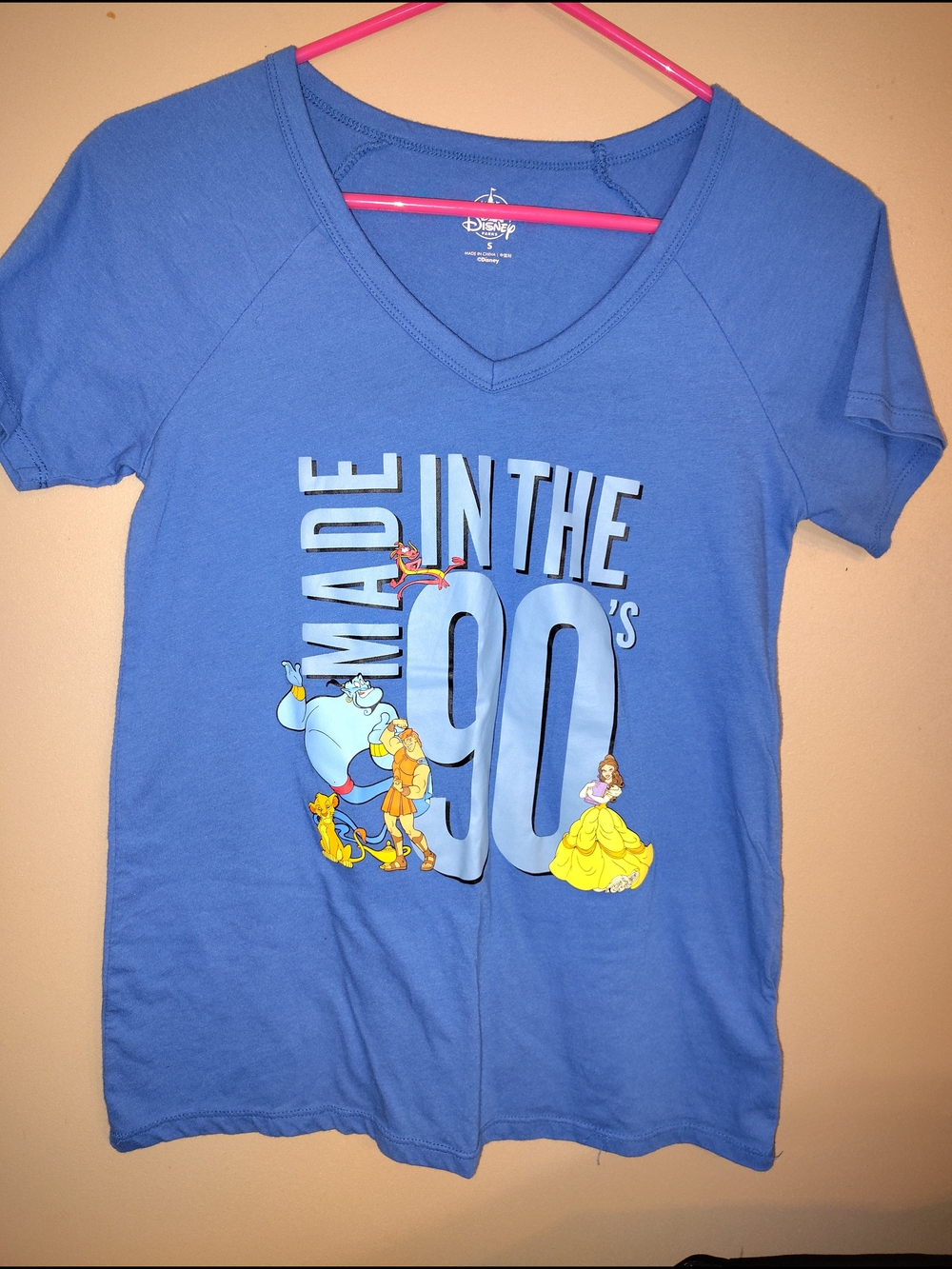 Disney Girls' Blue 'Made in the 90s' Graphic Tee